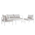 Tristan 4 Seater Aluminium Outdoor Sofa Set