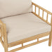 Samara 4 Seater Acacia Wood Outdoor Lounge Set