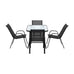 Syna 4 Seater Rectangular Outdoor Dining Set