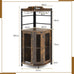 Rustica Wine Cabinet w/ Glass Holder