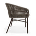 Brienz Rope Outdoor Dining Chairs. Set of 4. 4 Colours