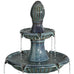 Imola Slate Blue 3-Tier Ceramic Water Fountain. 115cm