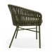 Brienz Rope Outdoor Dining Chairs. Set of 4. 4 Colours