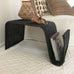 Oceana Wave Side Table / Magazine Rack