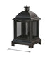 Santos Lantern-Style Steel Chiminea Bronze Finish