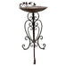 Emeraude Birdbath/Feeder w/Embellished Legs. 47x41x80cm