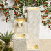 Ardara 4-Tier Modern Fountain - Sandstone Effect
