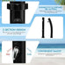 Seagate 20LSolar Heated Shower. Height 217cm Max 60℃
