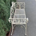 Lula Garden Bench Seat - Antique Cream