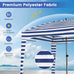 Malibu Foldable Beach Cabana/Tent/Canopy 1.8X1.8M