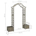 Aliza Solid Firwood Garden Arbour/Pergola w/Planter