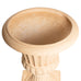 Marcella Fibreglass Flute-Style Urn - Weathered or Smooth Ivory