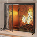 La Roche 2-Panel Fireplace Screen with Doors