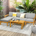 Samara 4pc Sofa Set for Garden & Patio