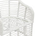 Benedetto Rattan Outdoor 2 Person Lounge Set