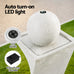 Candelora Solar Fountain w/LED Lights. 85CM