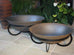Izara Cast Iron Fire wVinyl Cover. 75cm