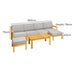 Mateo 6 Seater Outdoor Sofa & Table Set