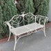 Lula Garden Bench Seat - Antique Cream