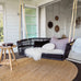 Bambara 2-Seater Hanging Loveseat