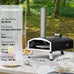 Francino 12" Outdoor Portable Pizza Oven - All Fuels
