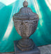 Adriano Urn w/Optional Pedestal - Black or Sandstone