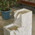 Ardara 4-Tier Modern Fountain - Sandstone Effect