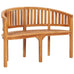 Sunrise Curved Solid Teakwood - 3 Sizes