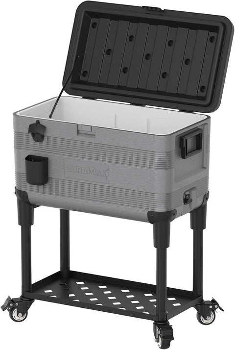Odeon 70LRolling Patio/Cooler Beverage Cart