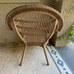 Benicio - Pair of Cane Wicker Chairs - In Natural Tones or Grey
