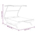 Sarzana Canopy Lounger/Daybed