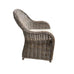 Aversa Hand Woven Cane Armchair - White or Grey