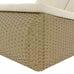 Venetia Beige Polyrattan Daybed