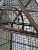 Avril Unique French Wrought Iron Bird Cage - 88cmH