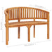 Sunrise Curved Solid Teakwood - 3 Sizes