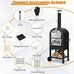 NEO 3-in-1  Wood Fired Pizza Oven /Grill /Smoker