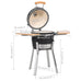 ChinFuSo Ceramic Barbecue Grill/Smoker - 81 cm Height