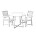 Lyra 3pc Solid Wood Outdoor Dining Setting