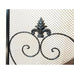 Cassis French Style Fireplace Iron Screen - 3 Colours