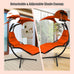 Tizia Hanging Lounger w/Canopy & Built-in Pillow. 3 Cols