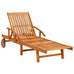 2 X Sienna Sun Loungers/Daybeds Solid Acacia - 11 Colours