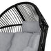 Liliana PE Rattan Outdoor Egg Chair w/ Stool