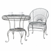 Verbier Classic Wrought Iron 3pc Patio Set