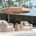 San Marco 3M Patio Umbrella with 3-Tier Vented Top & 8 Ribs