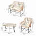 Olympia 4 Seater Outdoor Lounge Set