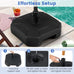 Round & Square Resin Umbrella Bases w/Lockable Wheels
