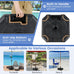 Round & Square Resin Umbrella Bases w/Lockable Wheels