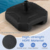 Round & Square Resin Umbrella Bases w/Lockable Wheels