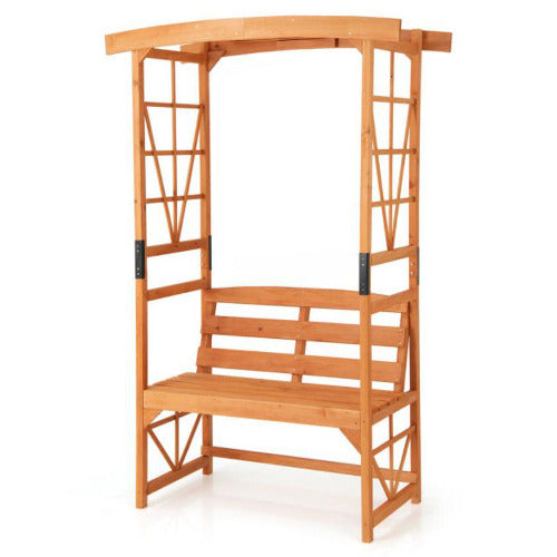 Roma Garden Bench/Arbour with Bench