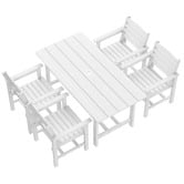 Almora Outdoor Dining Table & Chair Set